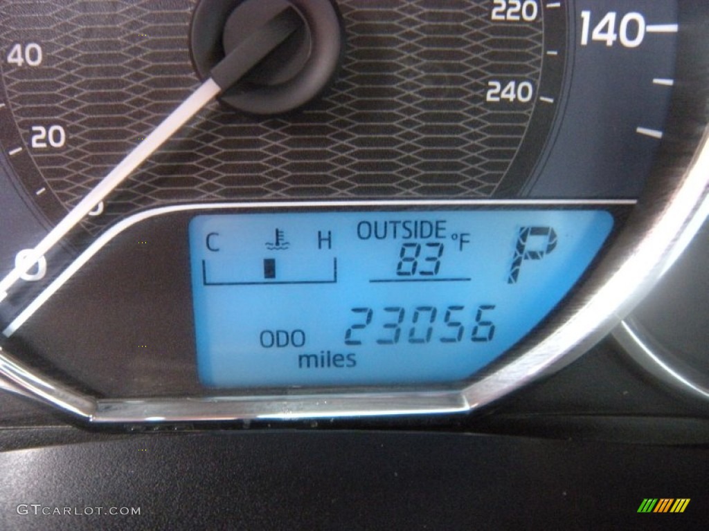 2014 Corolla L - Classic Silver Metallic / Steel Blue photo #43