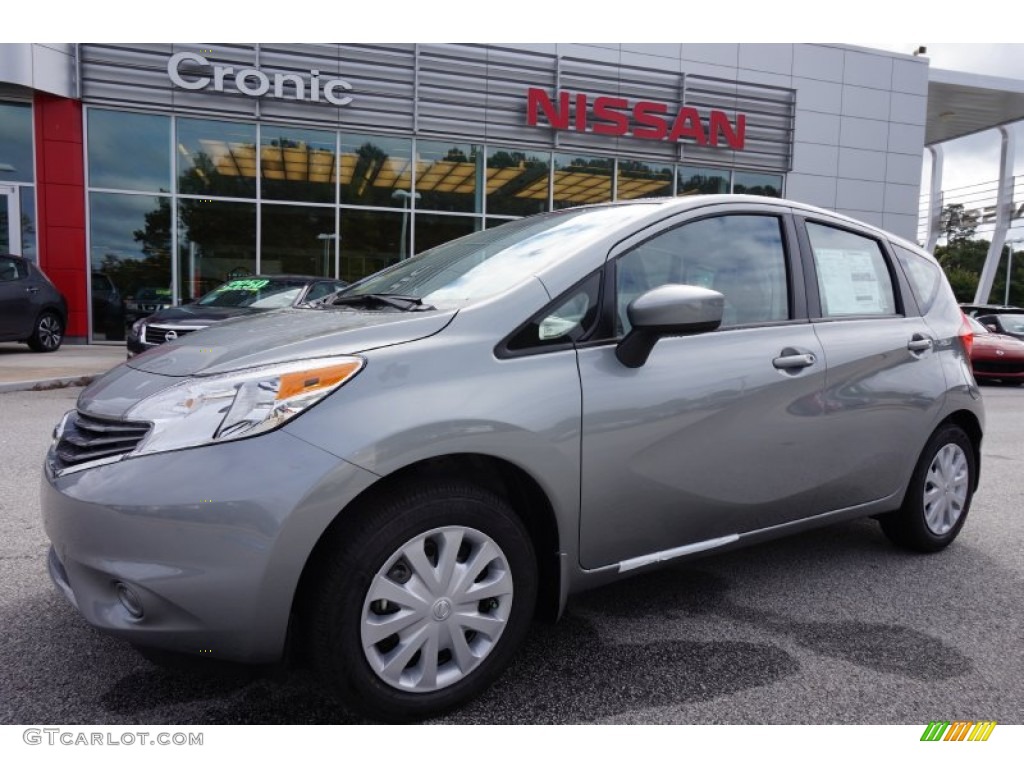 Magnetic Gray Nissan Versa Note