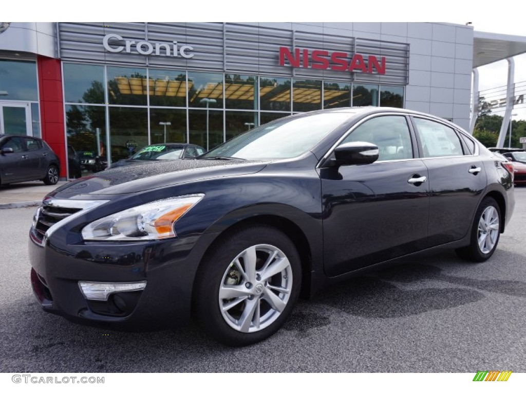 2015 Altima 2.5 SL - Storm Blue / Beige photo #1