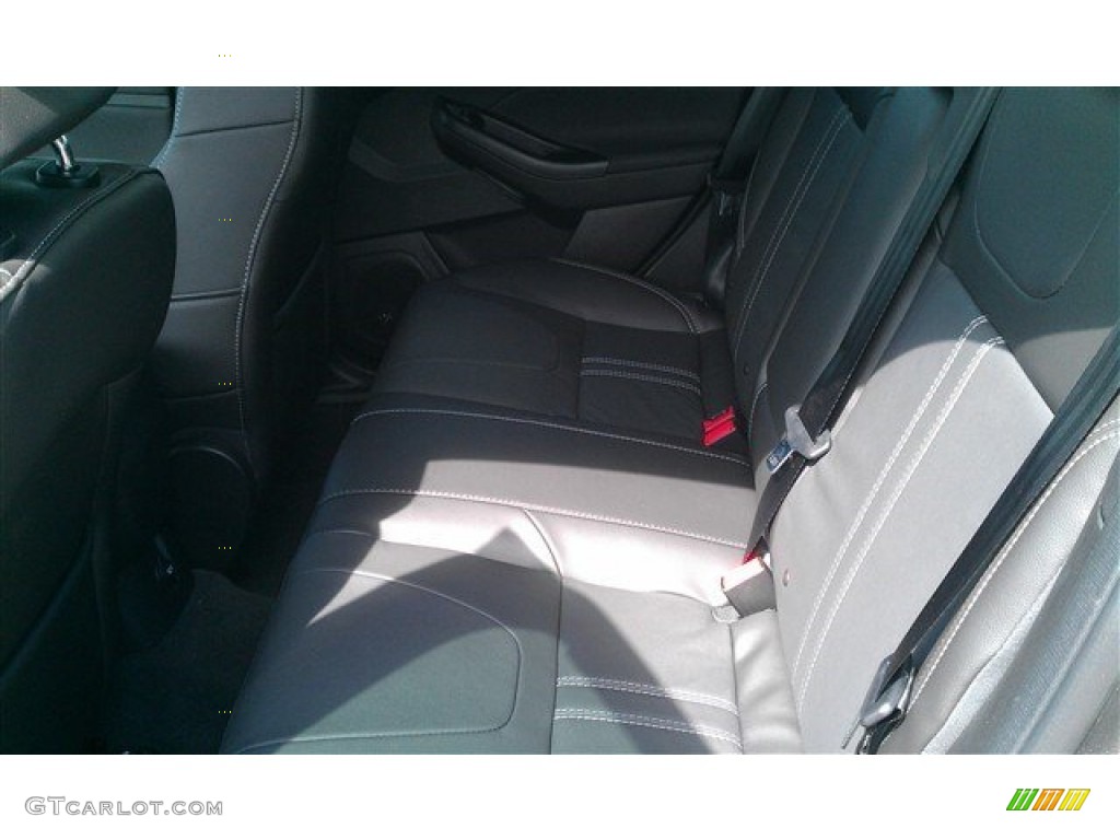 2014 Focus Titanium Hatchback - Sterling Gray / Charcoal Black photo #13