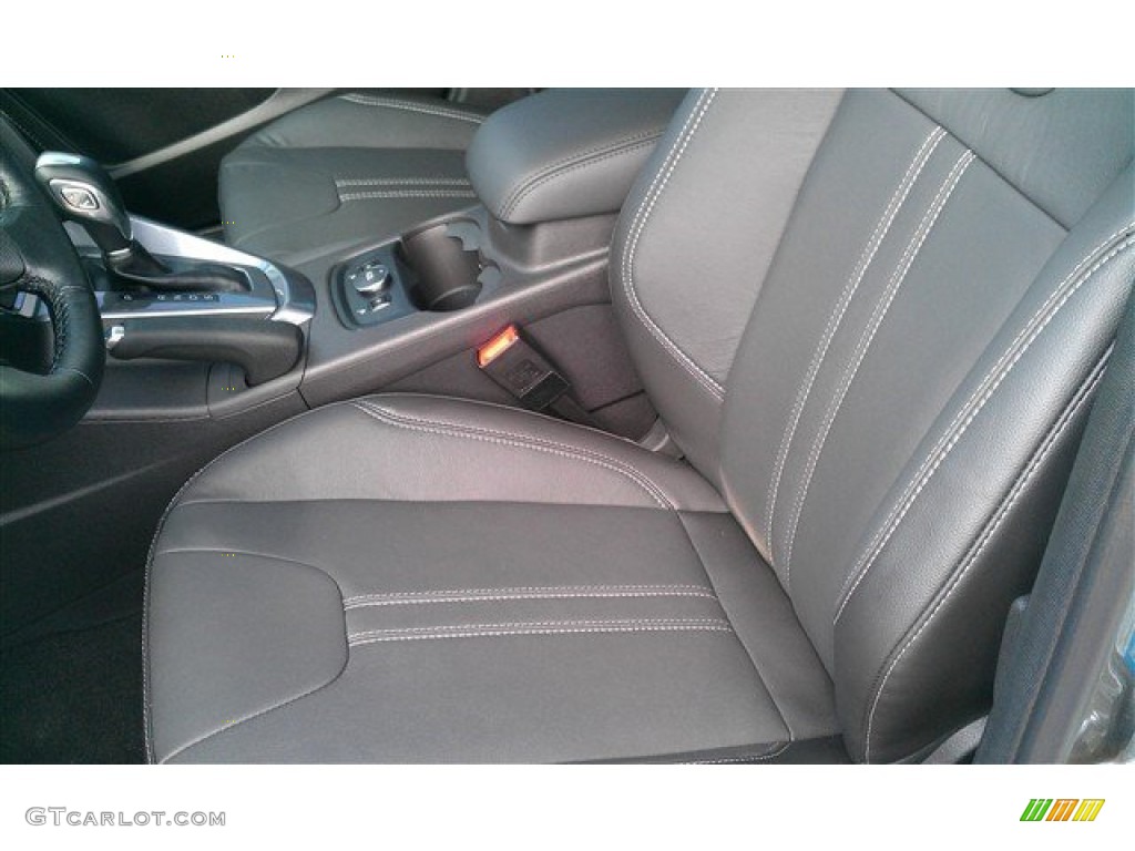 2014 Focus Titanium Hatchback - Sterling Gray / Charcoal Black photo #18