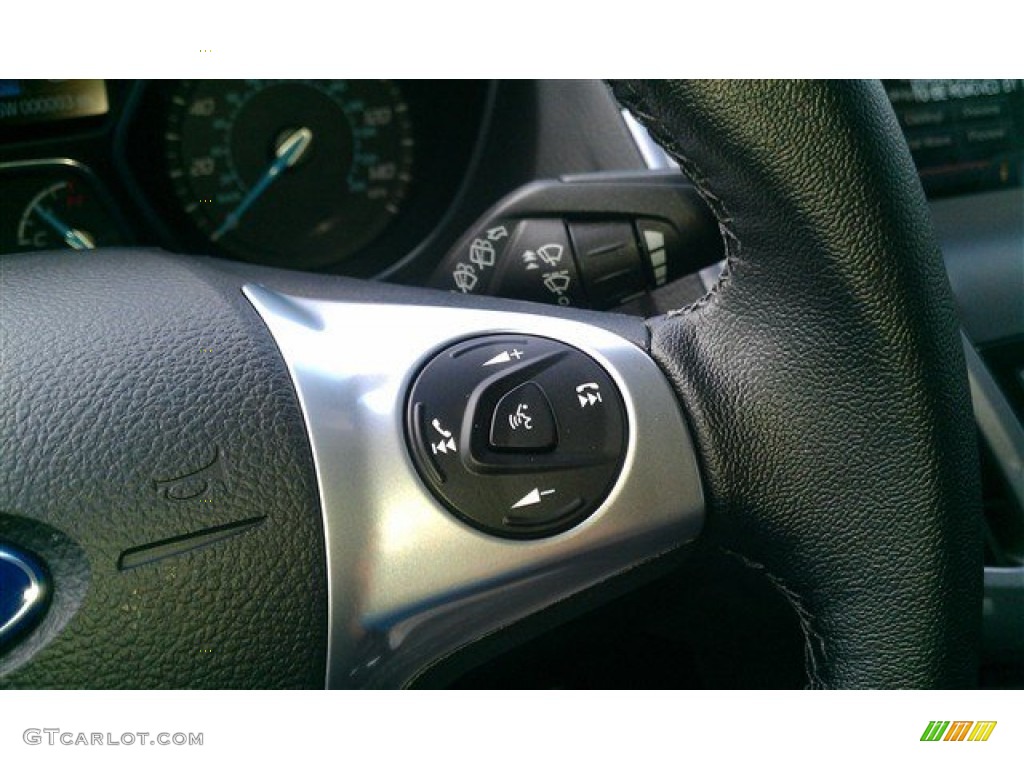 2014 Focus Titanium Hatchback - Sterling Gray / Charcoal Black photo #25
