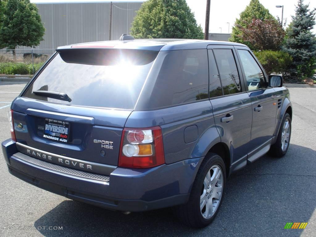 2006 Range Rover Sport HSE - Cairns Blue Metallic / Alpaca Beige photo #6