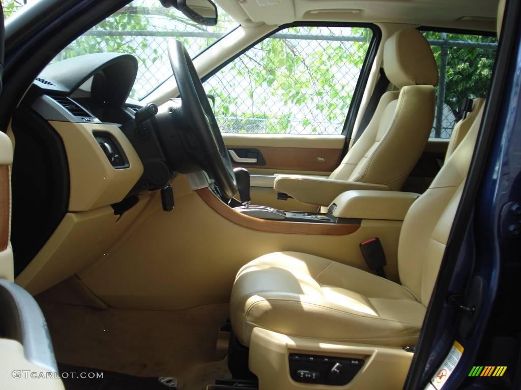 2006 Range Rover Sport HSE - Cairns Blue Metallic / Alpaca Beige photo #7