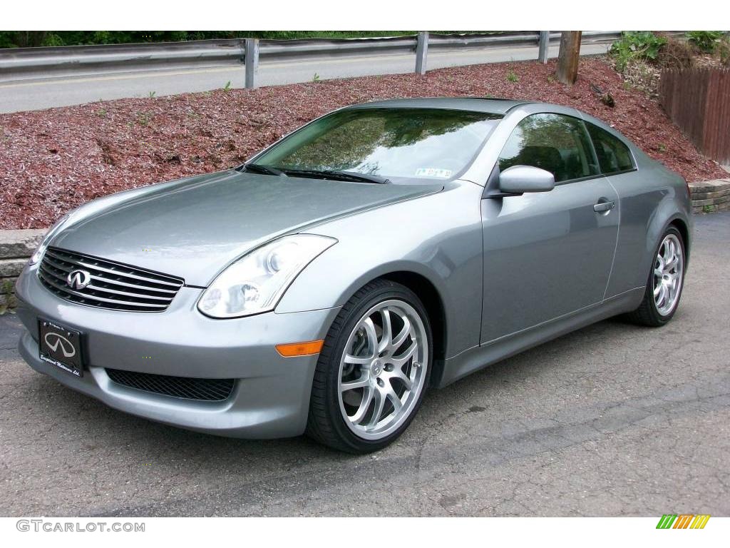 2006 G 35 Coupe - Diamond Graphite Metallic / Graphite photo #1