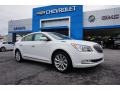 Summit White 2015 Buick LaCrosse Leather