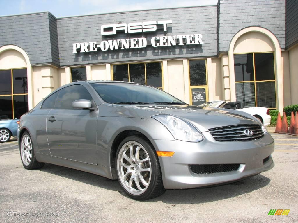 2006 G 35 Coupe - Diamond Graphite Metallic / Graphite photo #1