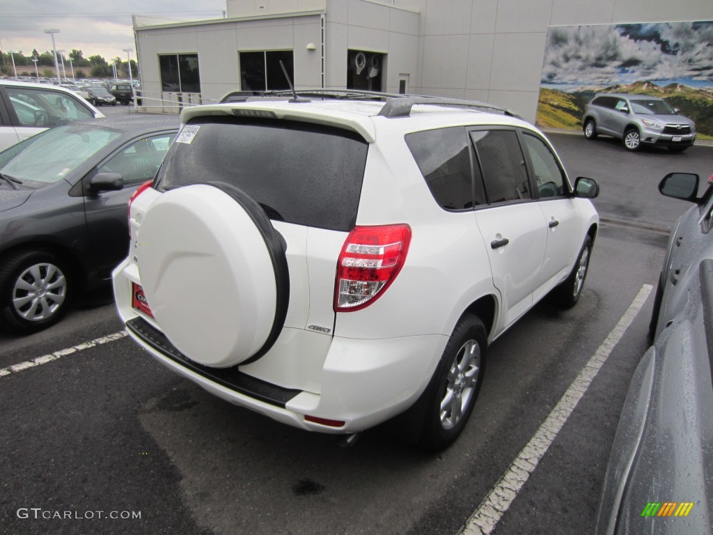 2011 RAV4 V6 4WD - Super White / Sand Beige photo #4