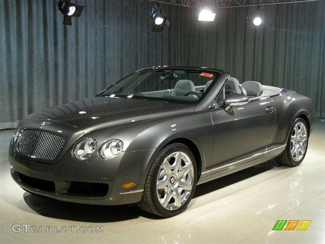 2008 Continental GTC Mulliner - Granite / Porpoise photo #1