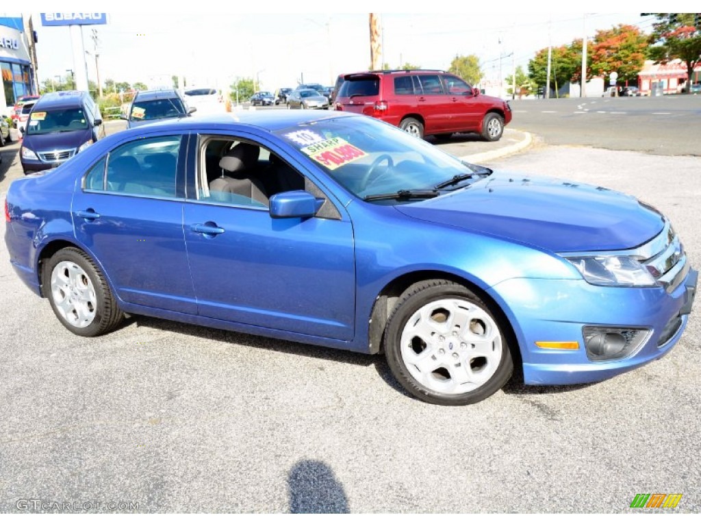 2010 Fusion SE - Sport Blue Metallic / Charcoal Black photo #4