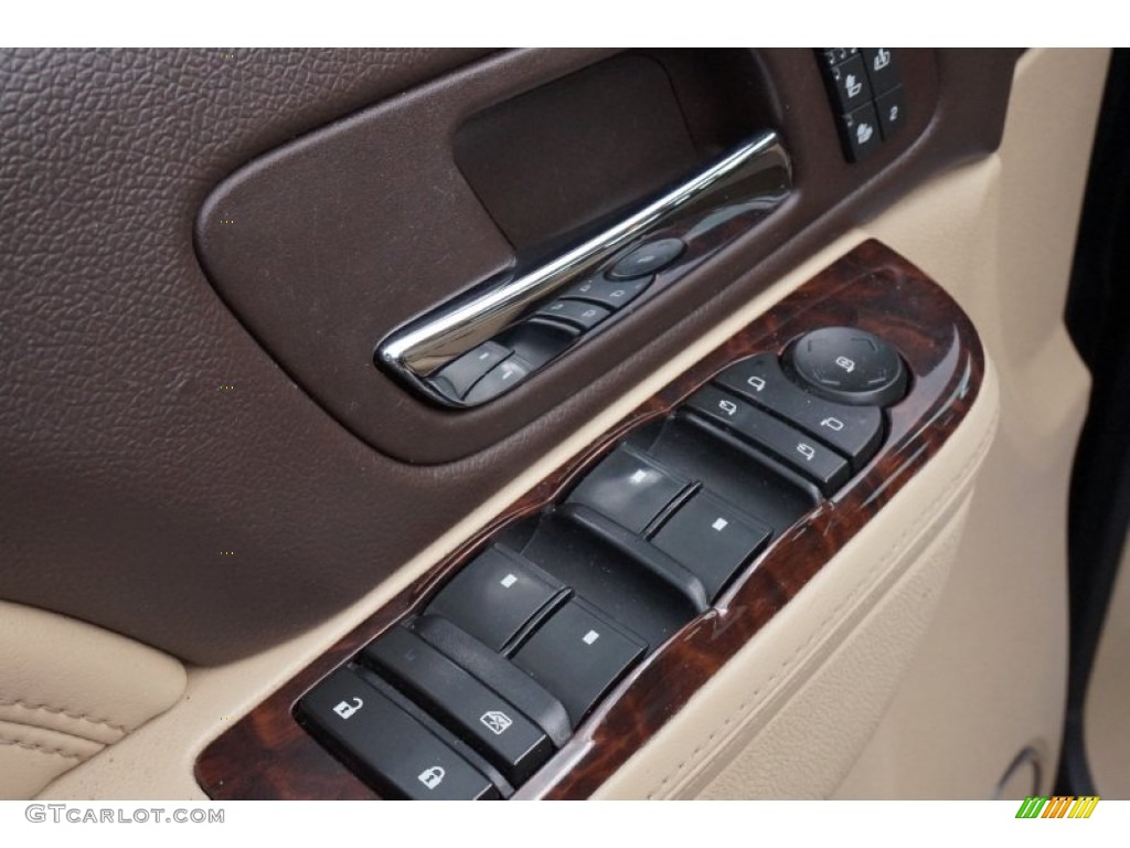 2013 Sierra 1500 Denali Crew Cab - Onyx Black / Cocoa/Light Cashmere photo #13