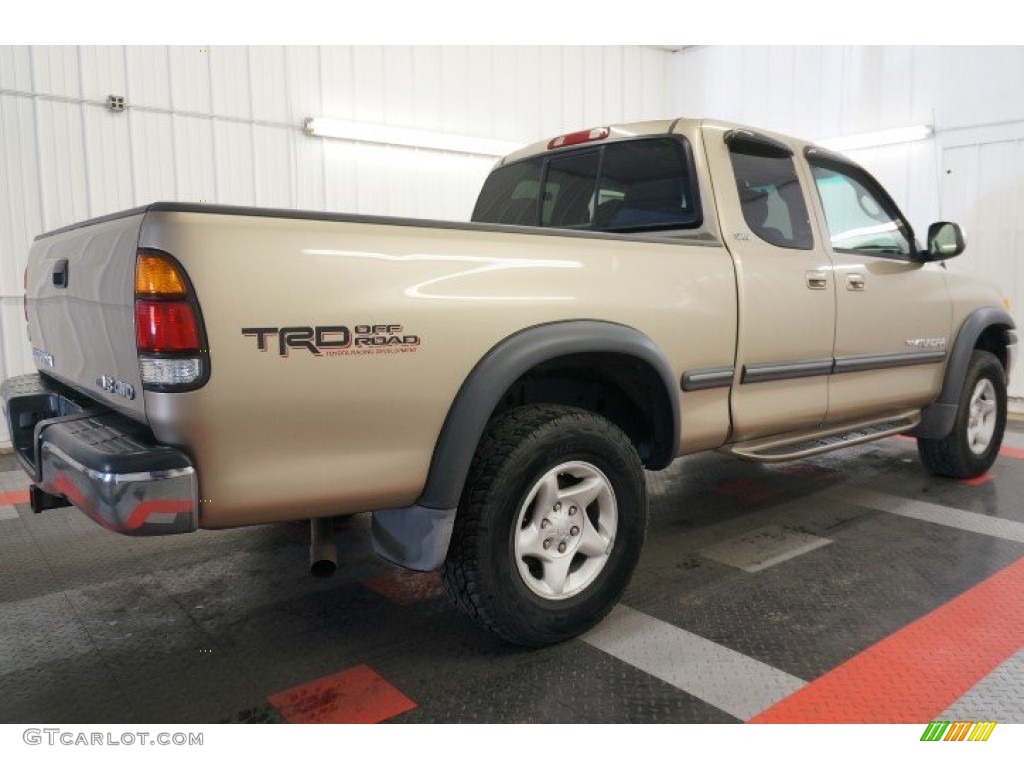2002 Tundra SR5 Access Cab 4x4 - Desert Sand / Oak photo #7