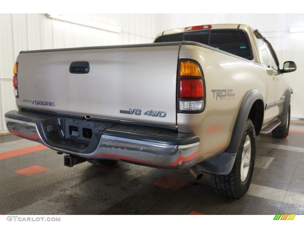 2002 Tundra SR5 Access Cab 4x4 - Desert Sand / Oak photo #8
