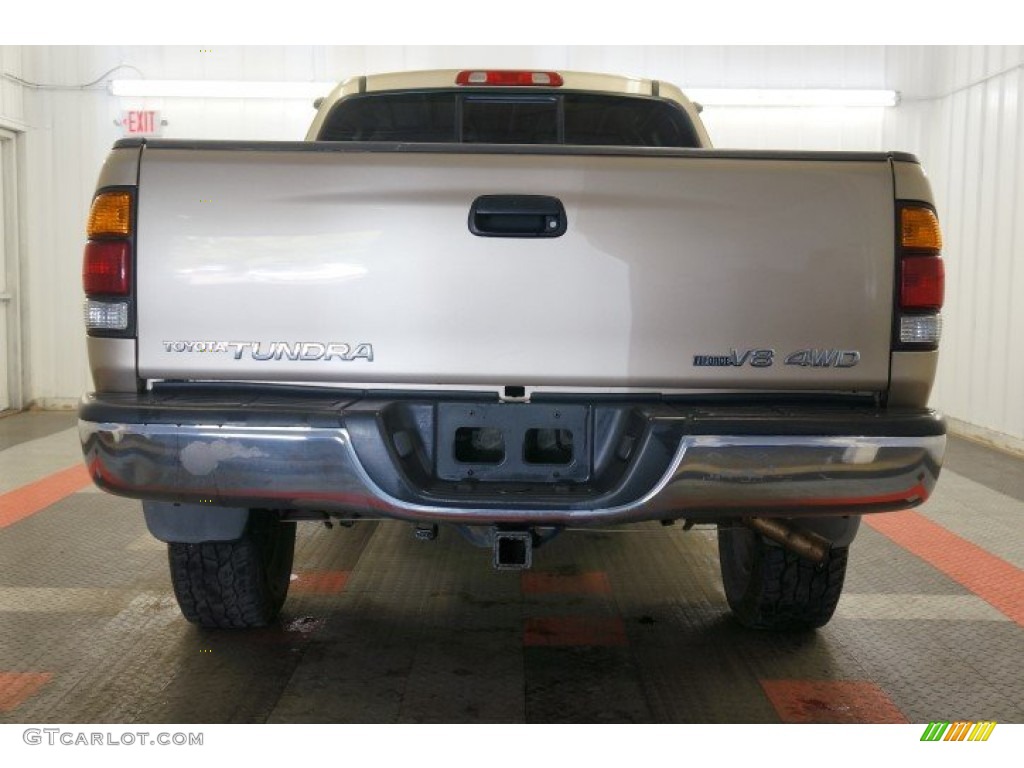 2002 Tundra SR5 Access Cab 4x4 - Desert Sand / Oak photo #9
