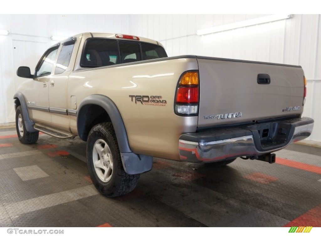 2002 Tundra SR5 Access Cab 4x4 - Desert Sand / Oak photo #10