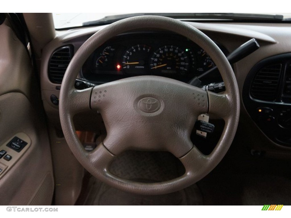 2002 Tundra SR5 Access Cab 4x4 - Desert Sand / Oak photo #23