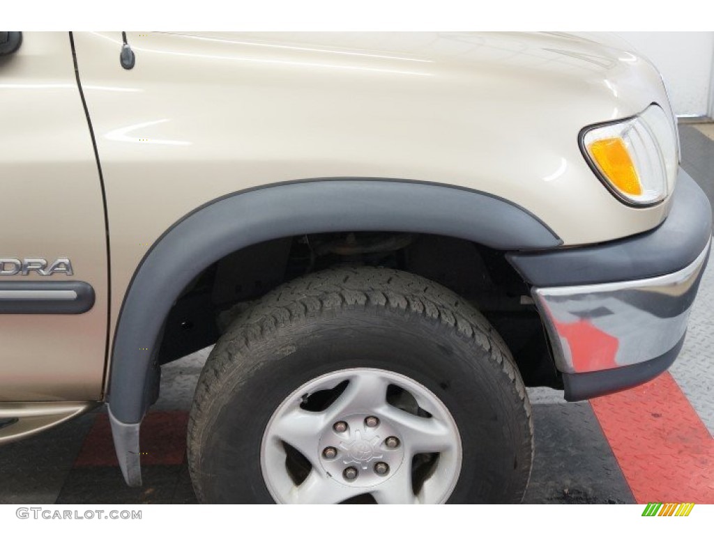 2002 Tundra SR5 Access Cab 4x4 - Desert Sand / Oak photo #40