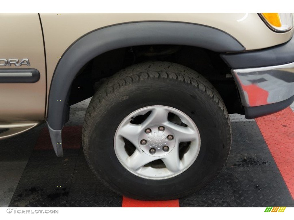 2002 Tundra SR5 Access Cab 4x4 - Desert Sand / Oak photo #41