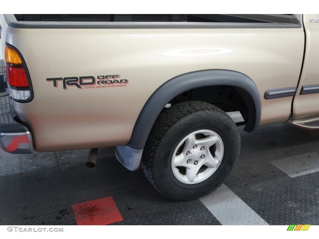 2002 Tundra SR5 Access Cab 4x4 - Desert Sand / Oak photo #48