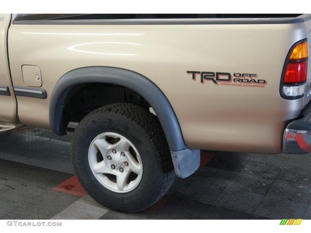 2002 Tundra SR5 Access Cab 4x4 - Desert Sand / Oak photo #53