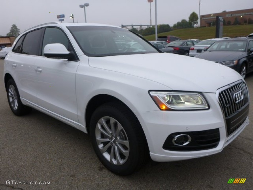 Ibis White 2015 Audi Q5 2.0 TFSI Premium Plus quattro Exterior Photo #97784403