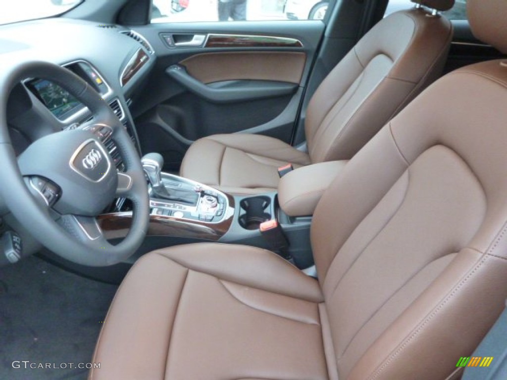 Chestnut Brown Interior 2015 Audi Q5 2.0 TFSI Premium Plus quattro Photo #97784470
