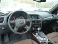 2015 Audi Q5 Chestnut Brown Interior Dashboard Photo