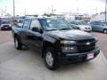 2004 Black Chevrolet Colorado LS Crew Cab 4x4  photo #6