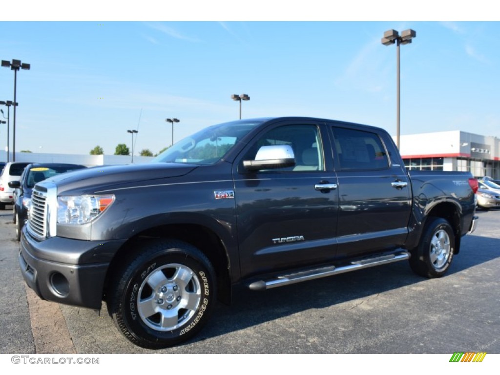 2012 Tundra Limited CrewMax 4x4 - Magnetic Gray Metallic / Graphite photo #7