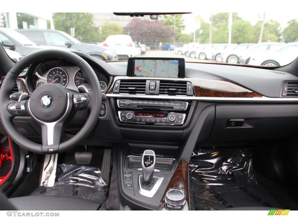 2014 BMW 4 Series 428i xDrive Coupe Black Dashboard Photo #97787718
