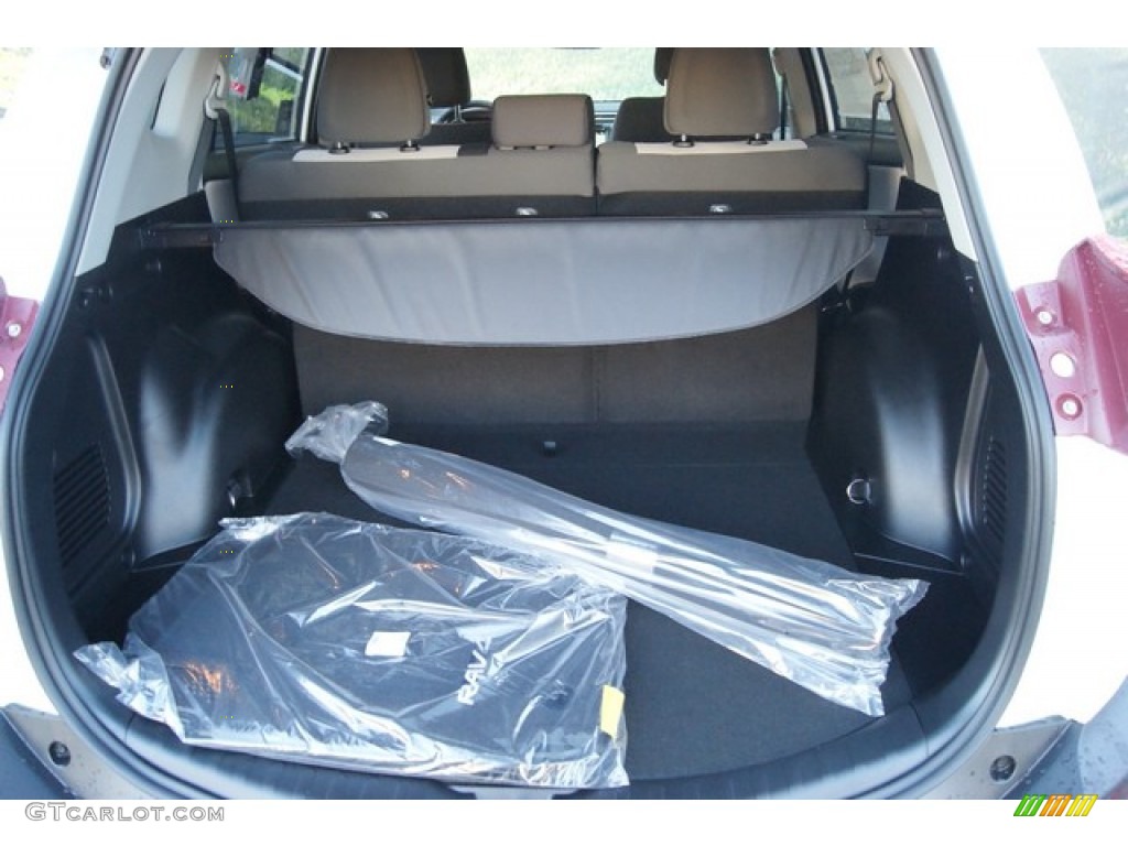 2015 RAV4 XLE AWD - Super White / Ash photo #8