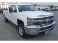 Summit White - Silverado 2500HD WT Crew Cab 4x4 Photo No. 1