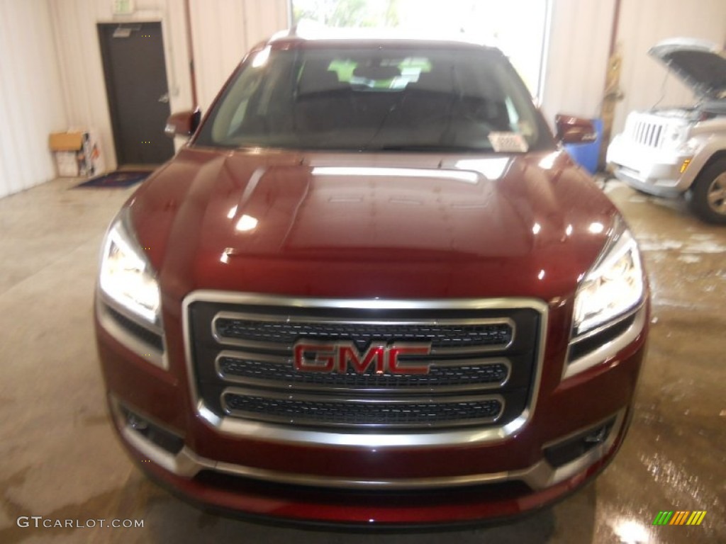 2015 Acadia SLT - Crimson Red Tincoat / Ebony photo #2