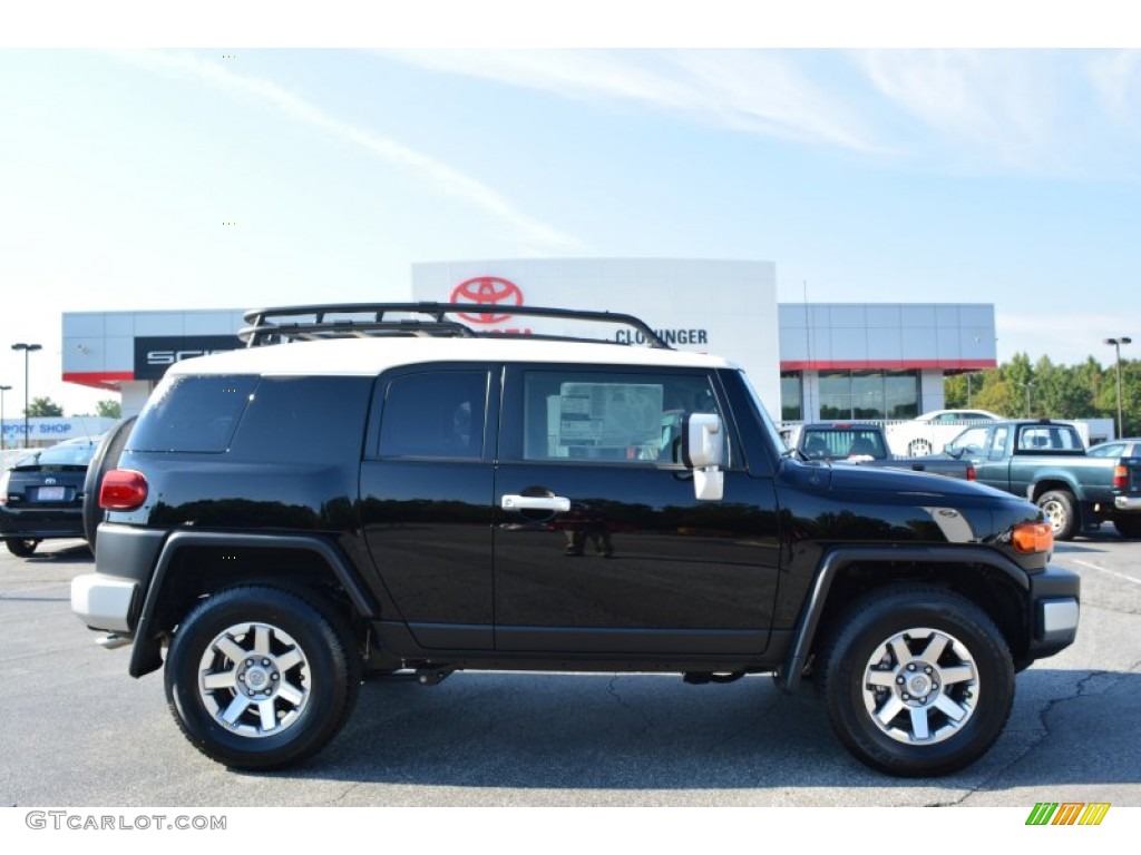 2014 FJ Cruiser 4WD - Black / Dark Charcoal photo #2