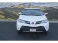 2015 Super White Toyota RAV4 XLE AWD  photo #2