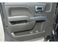 2015 Chevrolet Silverado 3500HD Jet Black Interior Door Panel Photo