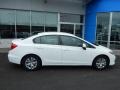 Taffeta White - Civic LX Sedan Photo No. 2