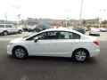 Taffeta White - Civic LX Sedan Photo No. 4
