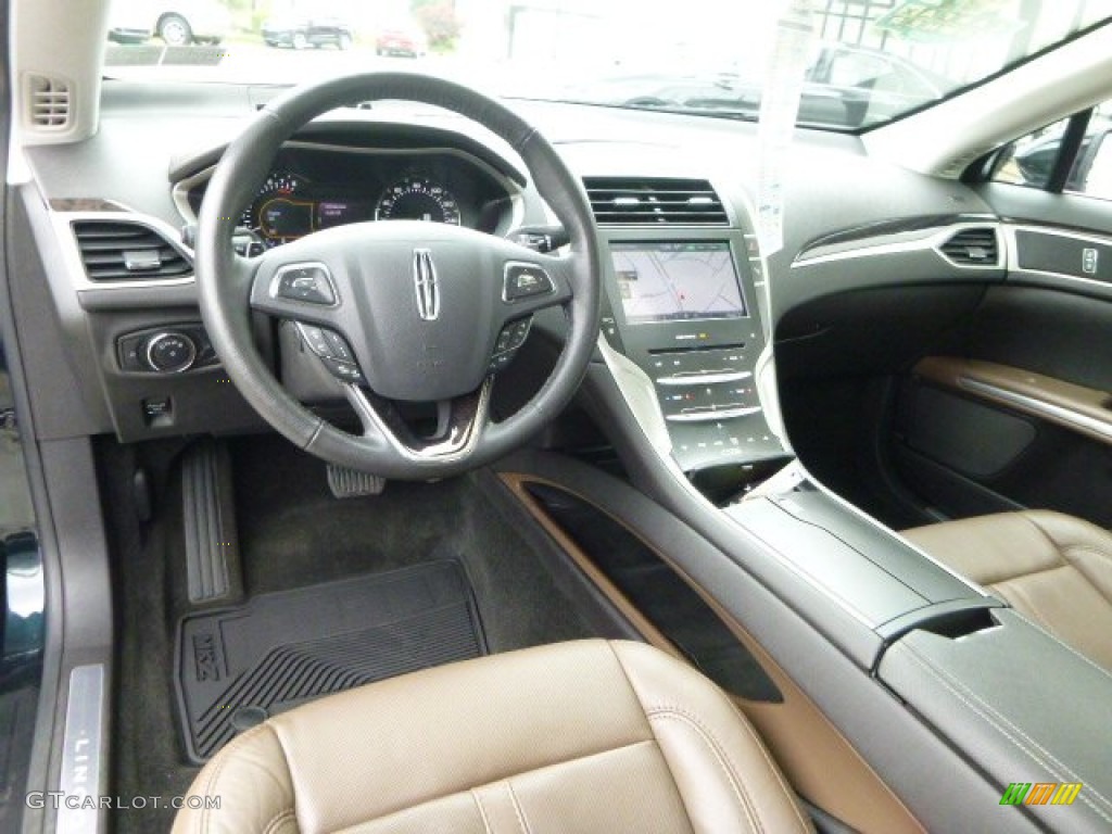 Hazelnut Interior 2014 Lincoln MKZ AWD Photo #97793940
