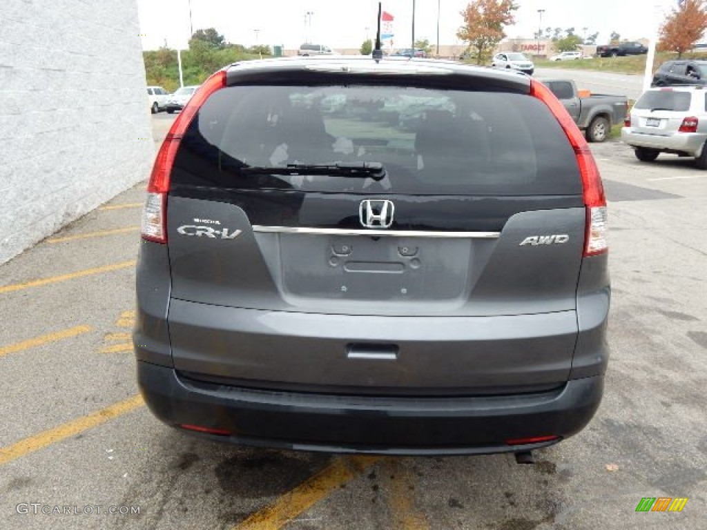 2012 CR-V EX 4WD - Polished Metal Metallic / Gray photo #8