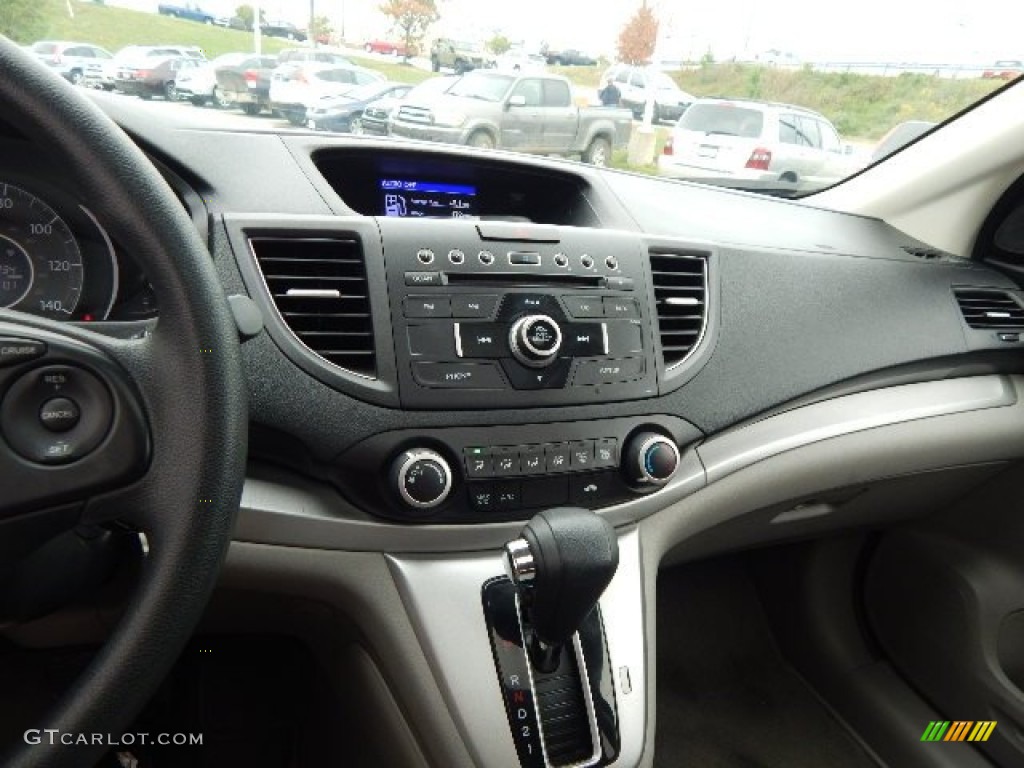 2012 CR-V EX 4WD - Polished Metal Metallic / Gray photo #14