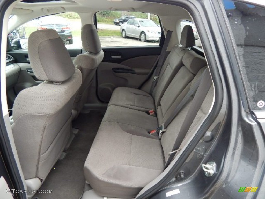 2012 CR-V EX 4WD - Polished Metal Metallic / Gray photo #16