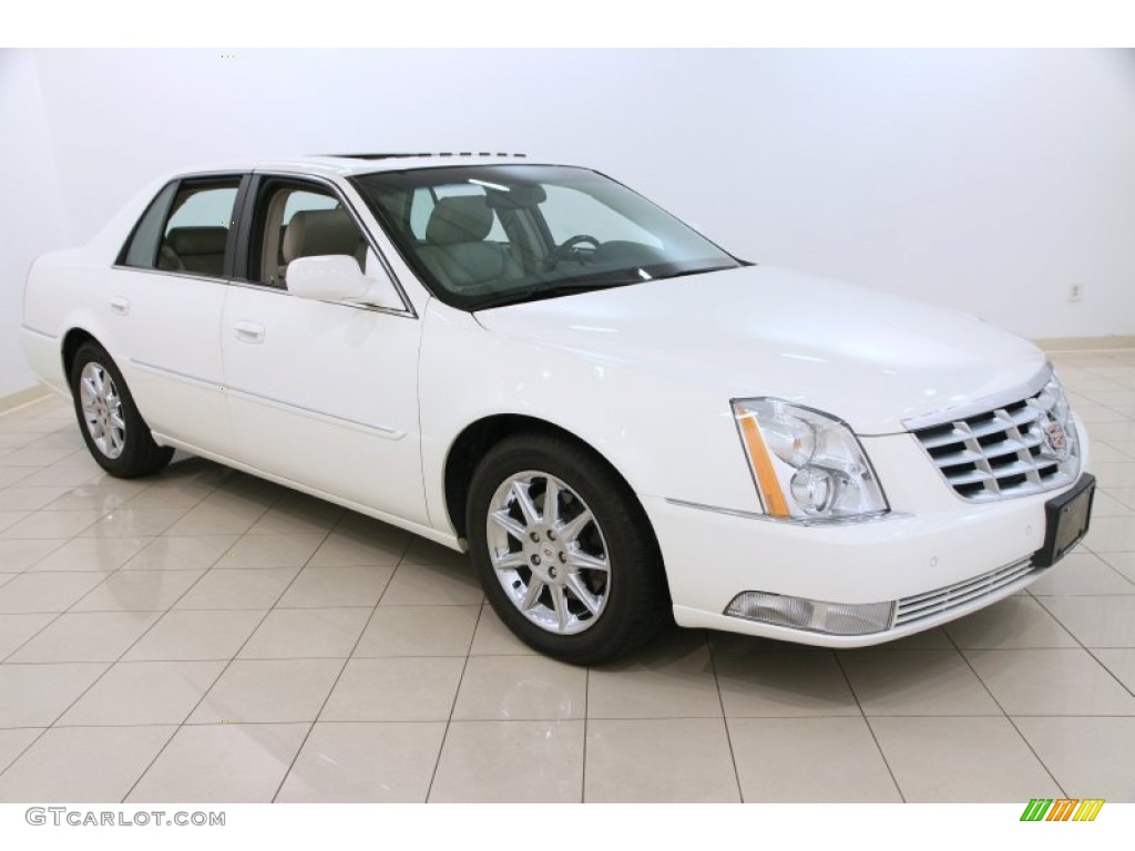 Cotillion White Cadillac DTS