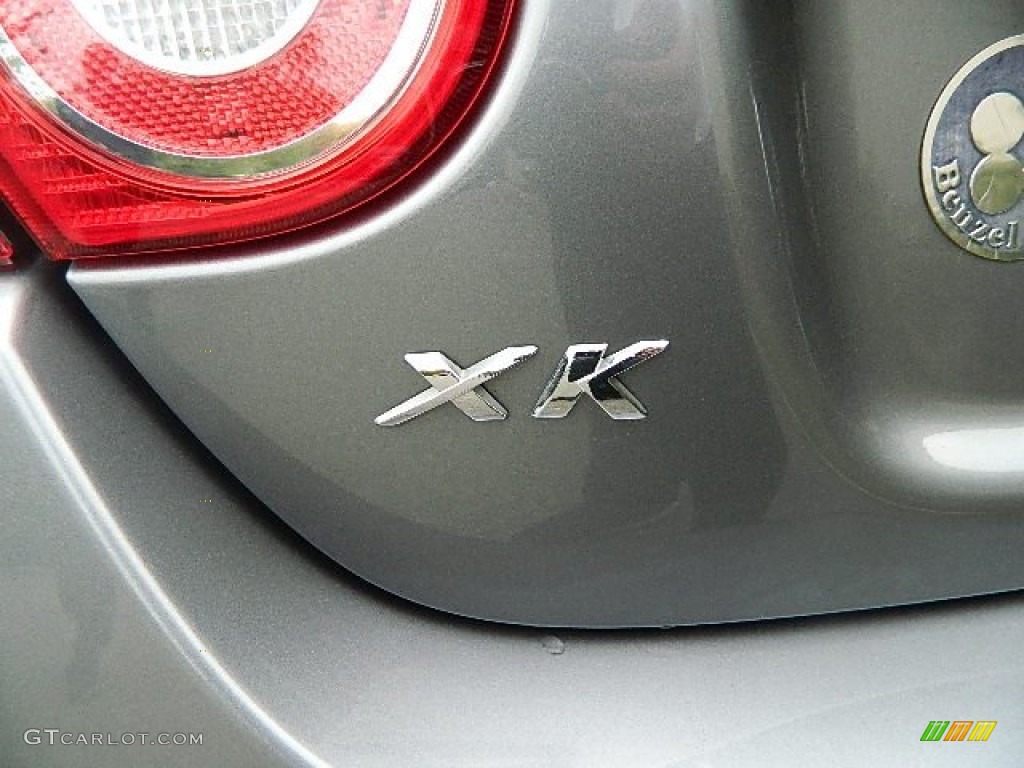 2007 XK XK8 Coupe - Lunar Grey Metallic / Charcoal photo #10