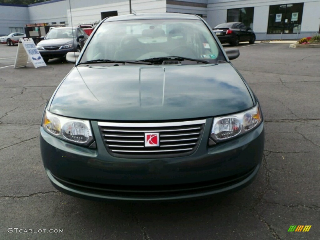 2007 ION 2 Sedan - Cypress Green / Tan photo #2