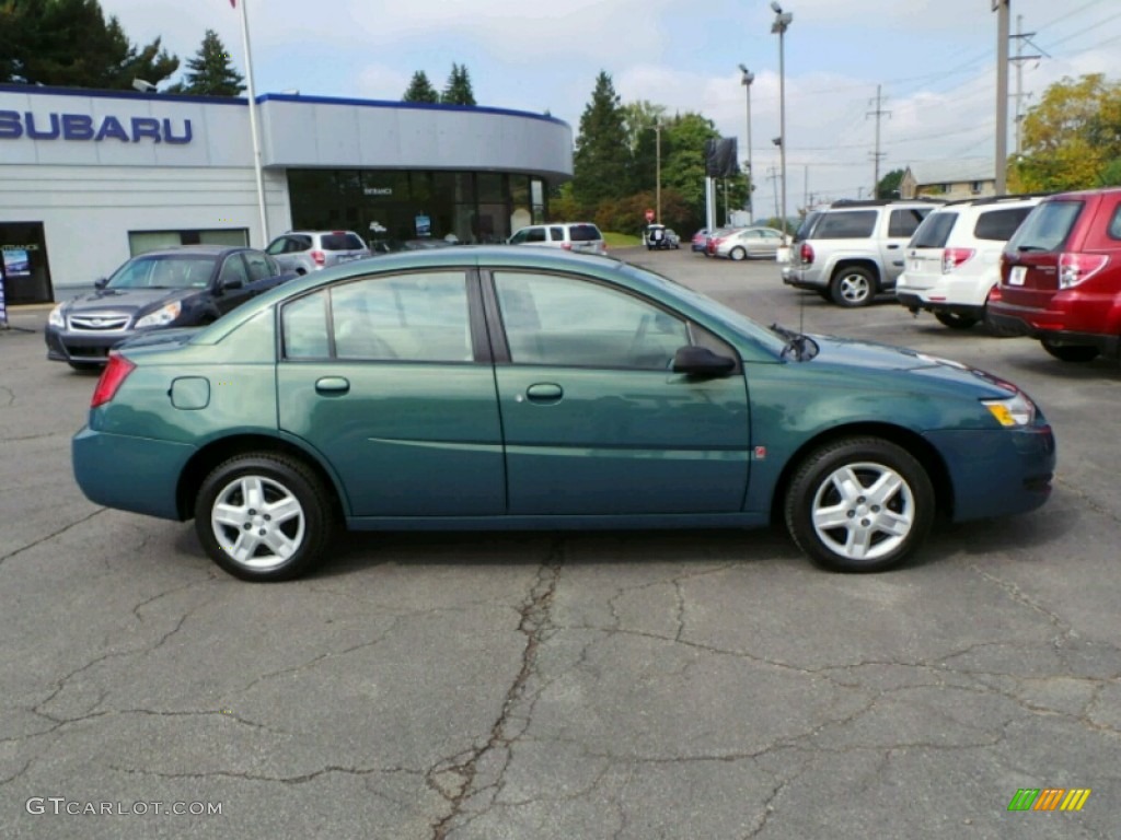 2007 ION 2 Sedan - Cypress Green / Tan photo #8