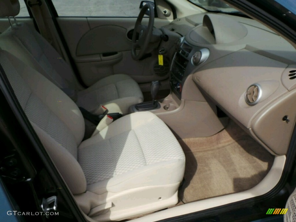 2007 ION 2 Sedan - Cypress Green / Tan photo #10
