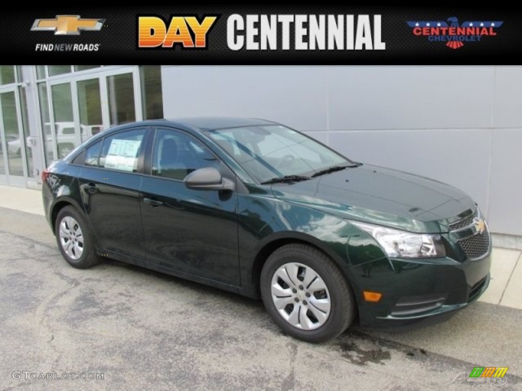 Rainforest Green Metallic Chevrolet Cruze