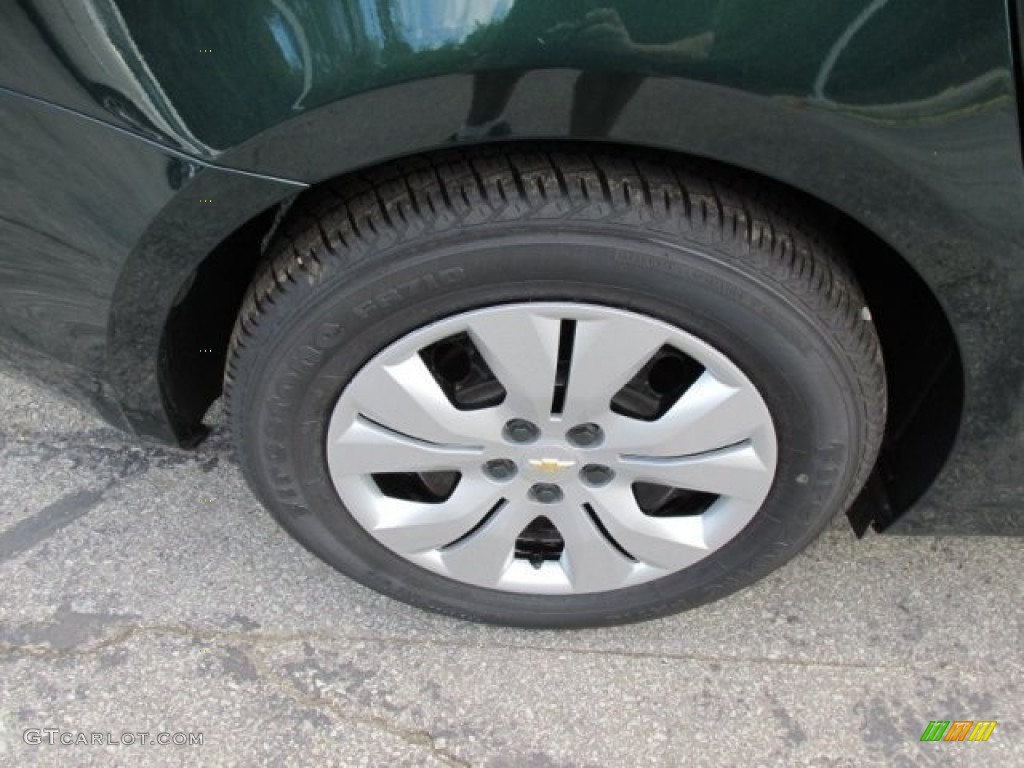 2014 Cruze LS - Rainforest Green Metallic / Jet Black/Medium Titanium photo #3