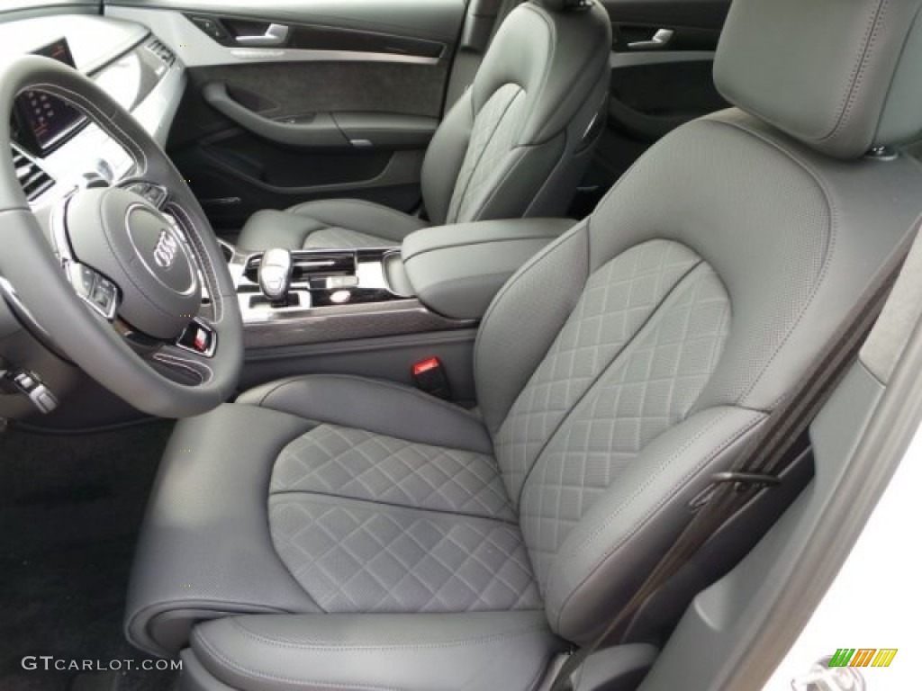 2015 Audi S8 quattro S Front Seat Photo #97799349